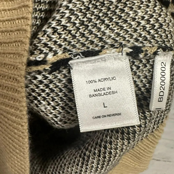 New York & Company Leopard Sweater Size L - Picture 5 of 5